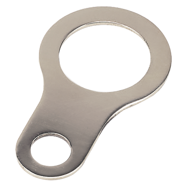 Hawke Earth Tags Nickel plated met Metrische draad BRTAGM16NP